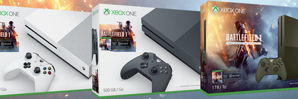 Des bundles Xbox One S avec Battlefield 1 annoncés !